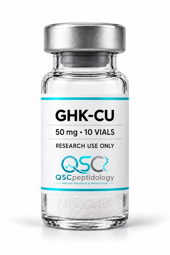 GHK-Cu 50mg (10-vial pack) QSC Peptidology